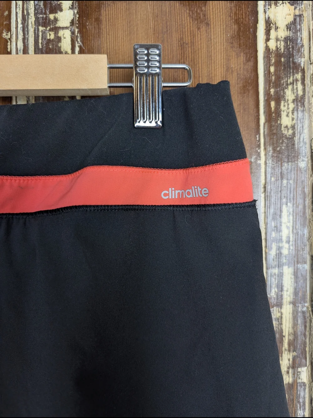 Adidas Climalite Tennis Skort Size M Black Coral Built In Shorts Athletic Skirt - Picture 5 of 8